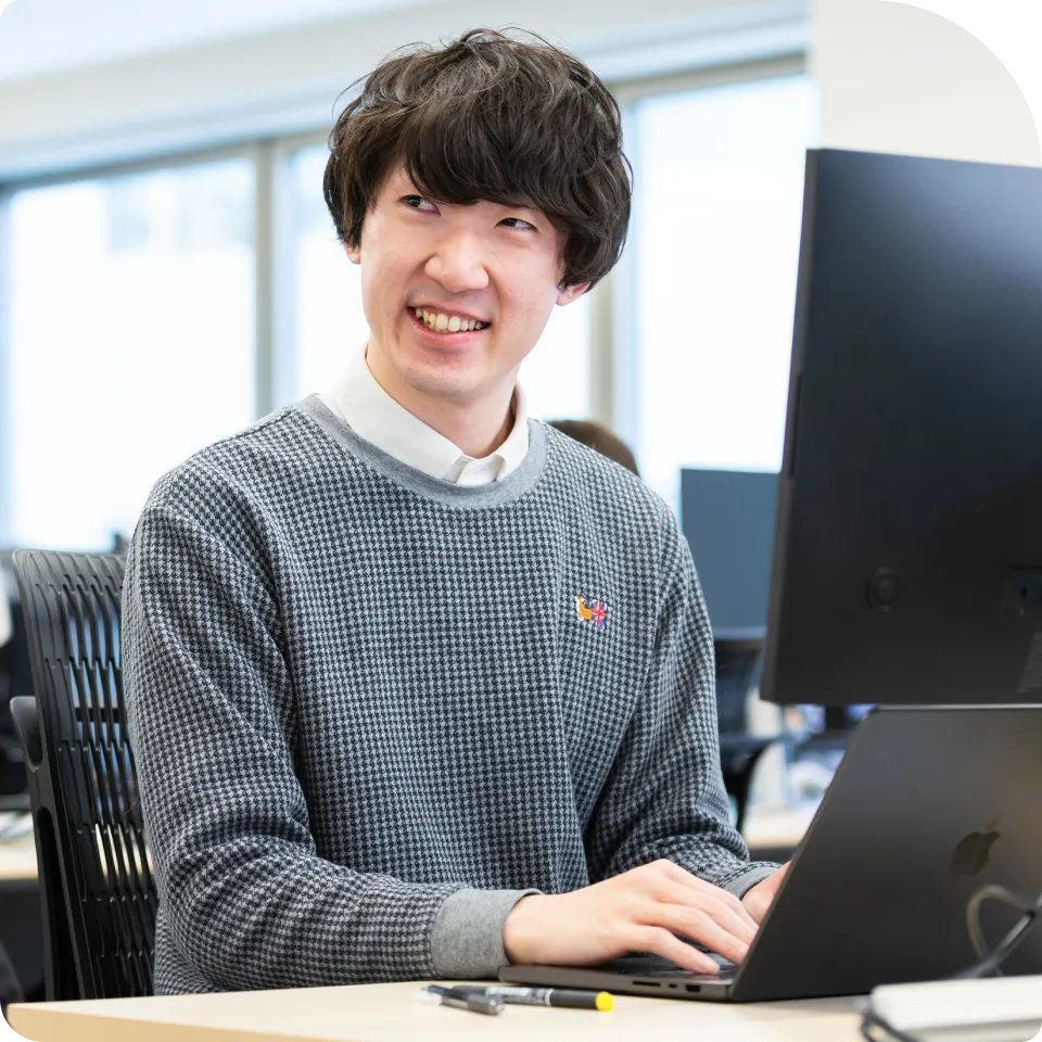 社員の写真