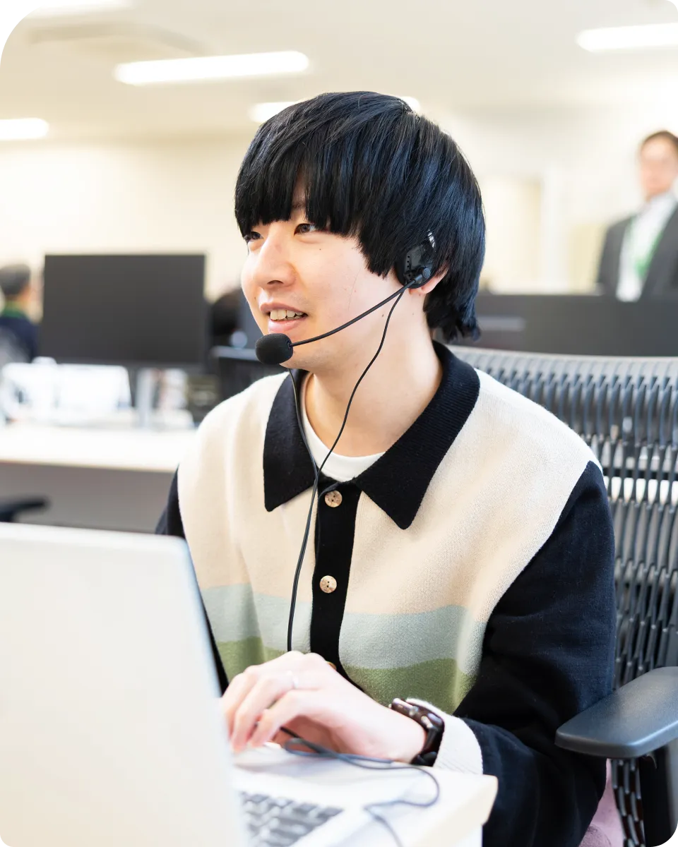 社員の写真
