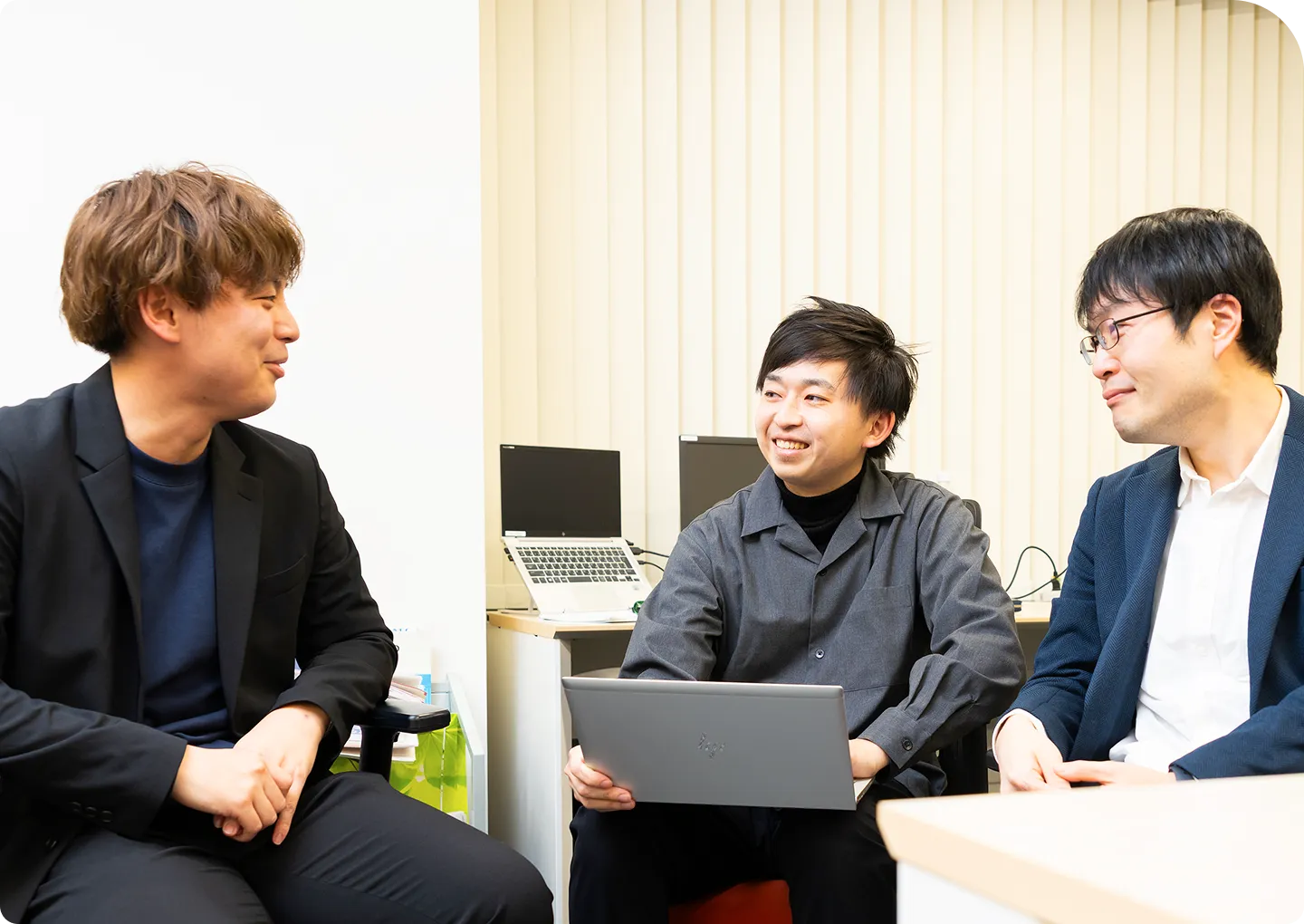 社員の写真